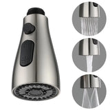AquaForce Elite 3-Strahl Küchenbrause-Ersatzkopf – Universelle Ersatzdüse für ausziehbare Küchenarmaturen | Wassersparender Sprühkopf mit 1/2-Zoll-Anschluss