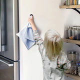 StickMount Pro Selbstklebender Handtuchhalter Wandhalterung ohne Bohren | runder Handtuchhaken für Bad & Küche | platzsparende Premium-Klebemontage