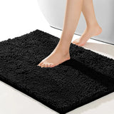 VelouraSpa Chenille-Badematte Premium – Flauschige Duschmatte | Rutschhemmend | Maximale Saugkraft