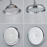 LuxRain Duschkopf Gold – Regendusche Messing | Runde Brause | Modernes Badezimmer Upgrade