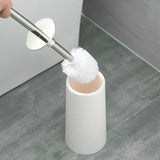 SKANDILUX Toilettenbürsten-Set mit Halter – Nordisches Design | Hygienische Reinigung | Stilvolle Badlösung