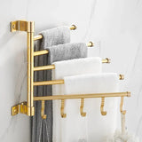 WoodSteel Luxe Papierhandtuchhalter Wand – Holz & Edelstahl Design | Bad- & WC-Organizer | Modern & langlebig