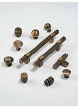 ClassicLine Möbelgriffe aus Messing – Europäische Bronze Schrankgriffe | Zeitloses Design | Langlebige Oberfläche