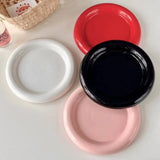 ScandiPlate Keramikteller rund – Dickrand Speiseteller | Skandinavisches Design | Robust & Stilvoll Servieren