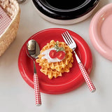 ScandiPlate Keramikteller rund – Dickrand Speiseteller | Skandinavisches Design | Robust & Stilvoll Servieren