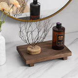 WoodNest Holz-Ablagepodest – Dekorativer Organizer im Landhausstil