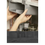 Küchen Folienhalter Wandmontage – No-Punch Organizer Regal | Frischhaltefolie Aufbewahrung | Küchen Zubehör