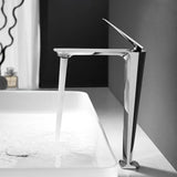Moderne Waschbeckenarmatur Hochformat Roségold – Badarmatur | Einhebelmischer | Elegantes Highlight