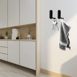 FlexHook Pro Klapphaken Set – 4er Wandhaken aus Zinklegierung | Platzsparend | Hohe Tragkraft bis 11 kg