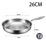 TitanForge Premium Titan-Bratpfanne mit Strukturhämmerung – Hochleistungs-Kochpfanne aus Reintitan | Chemiefreie Antihaftwirkung | Induktionsgeeignete Profi-Pfanne für gesundes Braten