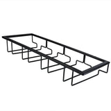 BarGlide Pro Weinglashalter – luxuriöses Wein- und Glasregal für Küche & Bar | platzsparende Hängeaufbewahrung | eleganter Gläser-Organizer