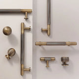 ClassicLine Möbelgriffe aus Messing – Europäische Bronze Schrankgriffe | Zeitloses Design | Langlebige Oberfläche