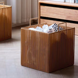 AirLinen Design Wäschekorb – Atmungsaktive Mesh-Wäschebox mit Griffen | Leicht & Stilvoll | Platzsparende Aufbewahrung