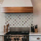 TileNova 3D Wandfliesen selbstklebend – Backsplash Fliesenoptik für Küche & Bad | Ölbeständig | Moderne Raumgestaltung