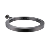 AquaLuxe Regenbrause Duschkopf Rund – Edelstahl Duschbrause | Hochdruck Wasserstrahl | Entspannendes Regenerlebnis