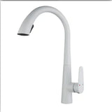 GoldFlow Küchenarmatur mit Ausziehbrause – Edelstahl Spültischmischer in Gebürstetem Gold | Flexibler Wasserhahn | Modernes Küchendesign