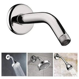 AquaRain Lux Wand-Regendusche mit Duscharm – Hochdruck Regenbrause rund | Spa-Duschsystem | Gleichmäßiger Wasserfluss