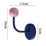MagnaHold Magnet Wandhaken – Starker Küchen- & Kühlschrankhaken | Ohne Bohren | Flexibler Metall-Organizer