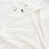 CuddleNest Baby-Kapuzenbadetuch – Korallenvlies Kinderbadetuch | Ultraweich | Schnell trocknend & wärmend