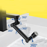 AquaDreh Flex Strahlregler für Wasserhahn – 360° schwenkbarer Auslaufaufsatz mit Ausziehfunktion und Wassersparsystem