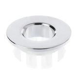 LuxGuard Pro Überlaufring aus Messing – Design-Abdeckung für Waschbecken 22–25 mm | Dekoratives Finish | Werkzeuglose Montage