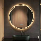 LumaClear Anti-Beschlag LED-Spiegel – Moderner runder LED-Badezimmerspiegel