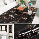 LuxeStone Pro Selbstklebende Marmor-Designfolie für Küche & Möbel – Wasserfeste PVC-Dekorfolie für Arbeitsplatten, Schränke & Fliesen | Hochwertige Renovierungslösung in Natursteinoptik