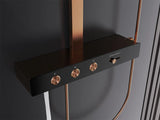 GoldRain Unterputz Duschsystem mit Thermostat – Regendusche in Goldoptik | Konstante Temperatur | Luxus Badlösung