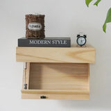 SecretShelf Versteckregal aus Holz – Schwebendes Wandregal mit Geheimfach | Unsichtbare Aufbewahrung | Modernes Design