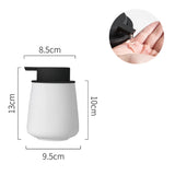 LuxeCeram Keramik-Seifenspender 300 ml – Eleganter 300-ml-Seifenspender