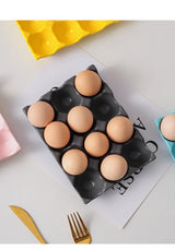 OVARIA Keramik Eierhalter – 6er/12er Eierablage | Kühlschrank Organizer | Stilvolle Küchenaufbewahrung