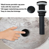 CeramiLux Aufsatzwaschbecken oval – Keramik-Waschschale mit Glanzoberfläche | Modernes Design | Inklusive Ablauf