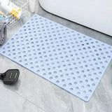 HydroGuard Quadratische Antirutsch-Duschmatte mit Saugnäpfen – rutschfeste Badematte für Dusche und Badewanne | Schnellentwässerung, Massage-Effekt & hygienischer Komfort