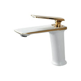 Designer Badarmatur Waschbecken – Einhebelmischer | Warm Kalt Wasserhahn | Stilvolles Luxus Upgrade