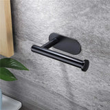 WandOrdnung Klebe-Rollenhalter – Selbstklebender Papierhalter für Küche und Bad | Küchenrollen- & Toilettenpapierhalter | Bohren Nicht Erforderlich