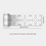 MosaLinea Wandbordüre selbstklebend – Wasserdichte Mosaik-Dekorfolie für Küche & Bad | Flexible Gestaltung | Schnelles Make-over
