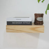 SecretShelf Versteckregal aus Holz – Schwebendes Wandregal mit Geheimfach | Unsichtbare Aufbewahrung | Modernes Design