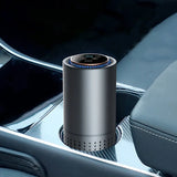 AromaVital Mini-Luftreiniger mit Aromafunktion – H13 HEPA-Filter, UV-Desinfektion & Ionisation für Auto, Büro & Zuhause