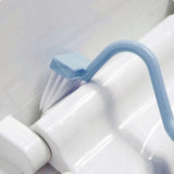 RandRein Winkelbürste für Toiletten – Gebogener Griff & Flexible S-Form für Gründliche Tiefenreinigung