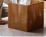 AirLinen Design Wäschekorb – Atmungsaktive Mesh-Wäschebox mit Griffen | Leicht & Stilvoll | Platzsparende Aufbewahrung