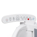 KomfortRein Elektrischer Bidet-Sitz mit Warmlufttrocknung – Sitzheizung, Sofortwassererwärmung & Selbstreinigende Düsen