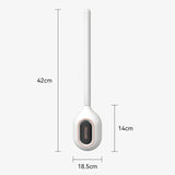 AeroFresh Premium WC Bürste mit Duftsystem Wandmontage Silikon TPR Bohrenfrei – Hygienische Toilettenbürste mit Aromafach | Flexible Reinigung & Geruchsneutralisation | Moderne Badezimmerlösung