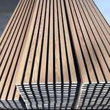 ACOUSTOAK Akustik Wandpaneel Eichenoptik – Schallabsorber Platte 21 mm | Flexible Montage | Verbesserte Raumakustik