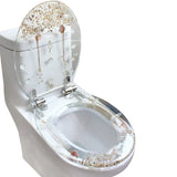 ComfortSilent WC-Sitz aus Duroplast mit Absenkautomatik – Universeller Toilettensitz | Geräuschloses Schließen | Extra Stabil