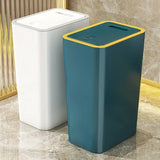 CleanSeal 10L geruchsdichter Abfalleimer mit One-Touch-Deckel – platzsparender Haushaltsmülleimer für Küche und Bad | hygienisch, modern & auslaufsicher