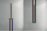 GoldRain Unterputz Duschsystem mit Thermostat – Regendusche in Goldoptik | Konstante Temperatur | Luxus Badlösung