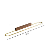 NordWood Stand Handtuchhalter – Freistehende Handtuchstange aus Aluminium & Holz | Kompakt | Modern & flexibel