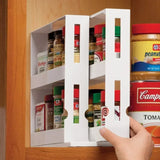 DrehFix 2-stufiges Gewürzkarussell – 360° drehbarer Organizer