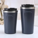 WärmeZeit Thermobecher – 380/510 ml Vakuumbecher aus 304-Edelstahl | 6–12 Stunden Temperaturerhalt | Auslaufsicherer Kaffeebecher mit Deckel