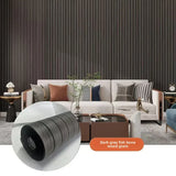 WallStyle 3D Wandpaneel Selbstklebend aus PVC – Moderne Lamellenoptik | Wasserfest & Zuschneidbar | Einfache Montage